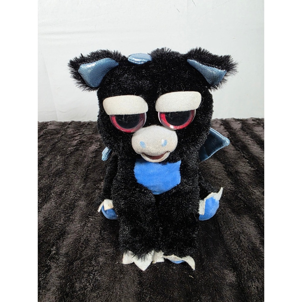 Feisty Pets Francisco Flamefart Dragon Black Blue Plush William Mark Corp 2019